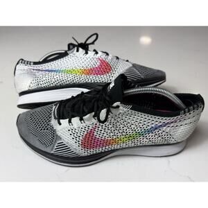 Nike Flyknit Racer Be True 2017 Sneakers Size 11 SEE DESCRIPTION